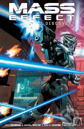 Kniha: Mass Effect - Odhalení (Gabriel Guzmán, Jeremy Barlow a John Dombrow). Crew, 2018 Kniha: Mass Effect - Odhalení (Gabriel Guzmán, Jeremy Barlow a John Dombrow). Crew, 2018