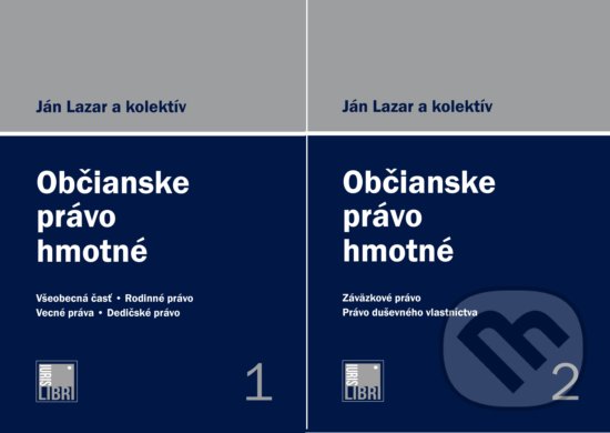 Kniha: Občianske právo hmotné (Ján Lazar). IURIS LIBRI, 2018 Kniha: Občianske právo hmotné (Ján Lazar). IURIS LIBRI, 2018