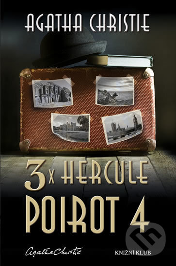3x Hercule Poirot 4 - Agatha Christie, Knižní klub, 2018