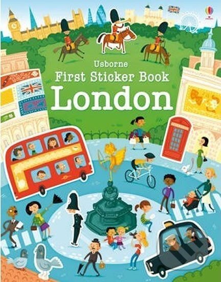 Kniha: First Sticker Book London (James Maclaine). Usborne, 2014 Kniha: First Sticker Book London (James Maclaine). Usborne, 2014