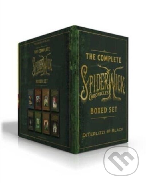 Kniha: The Complete Spiderwick Chronicles Boxed Set (Holly Black a Tony DiTerlizzi). Simon & Schuster Books for Young Readers, 2023 Kniha: The Complete Spiderwick Chronicles Boxed Set (Holly Black a Tony DiTerlizzi). Simon & Schuster Books for Young Readers, 2023