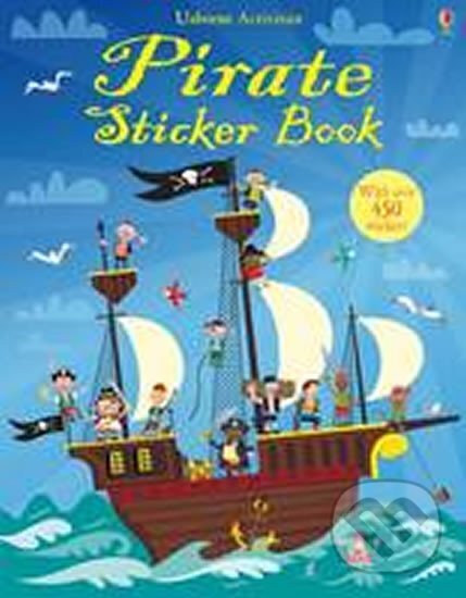 Kniha: Pirate Sticker Book (Fiona Watt). Usborne, 2010 Kniha: Pirate Sticker Book (Fiona Watt). Usborne, 2010