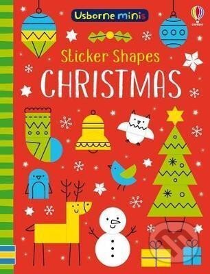 Kniha: Sticker Shapes Christmas (Sam Smith). Usborne, 2018 Kniha: Sticker Shapes Christmas (Sam Smith). Usborne, 2018