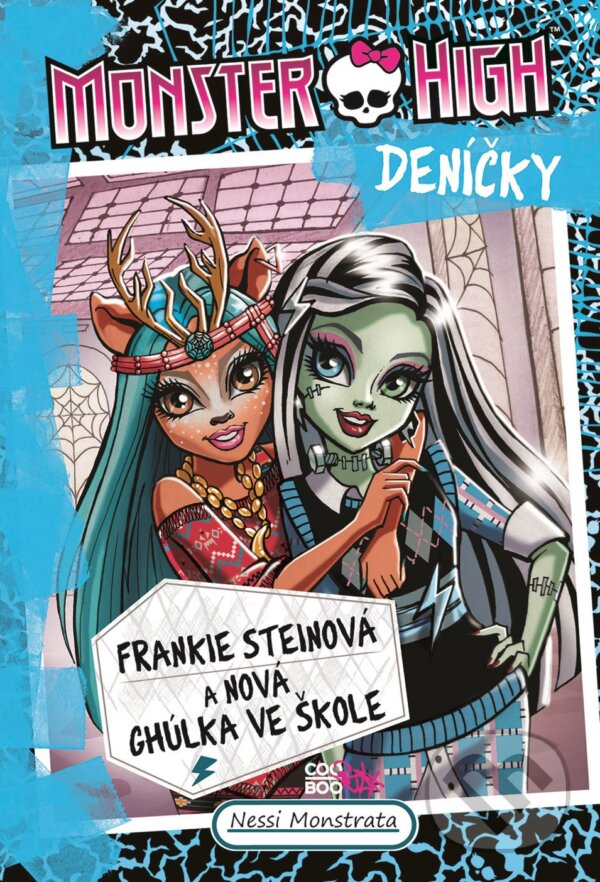 Kniha: Frankie Steinová a nová chúlka ve škole (Nessi Monstrata). CooBoo CZ, 2018 Kniha: Frankie Steinová a nová chúlka ve škole (Nessi Monstrata). CooBoo CZ, 2018