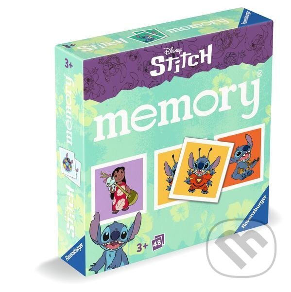 Společenská hra: Pexeso Disney: Stitch (Ravensburger). Ravensburger, 2025 Společenská hra: Pexeso Disney: Stitch (Ravensburger). Ravensburger, 2025