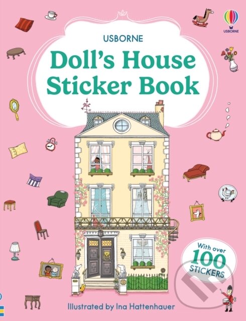 Kniha: Dolls House Sticker Book (Anna Milbourne). Usborne, 2025 Kniha: Dolls House Sticker Book (Anna Milbourne). Usborne, 2025