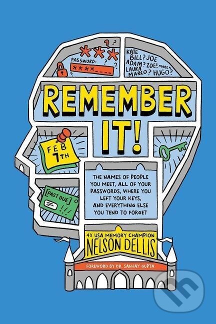 Kniha: Remember It! (Nelson Dellis). , 2018 Kniha: Remember It! (Nelson Dellis). , 2018