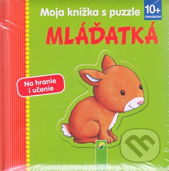 Kniha: Moja knižka s puzzle- mláďatká (neuvedený autor). Schwager & Steinlein Verlag, 2015 Kniha: Moja knižka s puzzle- mláďatká (neuvedený autor). Schwager & Steinlein Verlag, 2015
