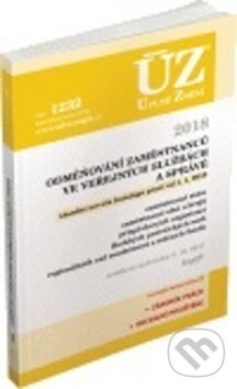 Kniha: ÚZ 1232 Odměňování zaměstnanců ve veřejných službách a správě, 2018 (Sagit). Sagit Kniha: ÚZ 1232 Odměňování zaměstnanců ve veřejných službách a správě, 2018 (Sagit). Sagit