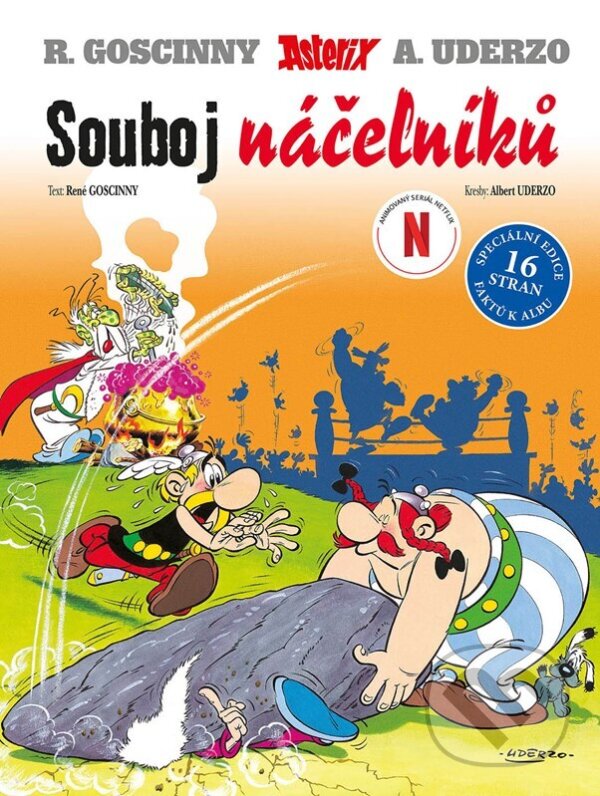 Kniha: Asterix Souboj náčelníků (René Goscinny). Alicanto, 2025 Kniha: Asterix Souboj náčelníků (René Goscinny). Alicanto, 2025