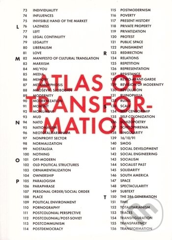 Kniha: Atlas of Transformation (tranzit.cz). tranzit.cz, 2010 Kniha: Atlas of Transformation (tranzit.cz). tranzit.cz, 2010