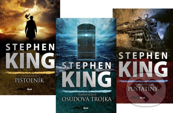 Kniha: Temná veža (komplet 1.-3. diel) (Stephen King). Ikar Kniha: Temná veža (komplet 1.-3. diel) (Stephen King). Ikar