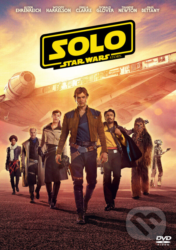 Film: Solo: A Star Wars Story (Gavin Hood, Guillermo del Toro, James Mangold, Ridley Scott, Renny Harlin, John McTiernan, Adrian Lyne, John Moore a Ron Howard) (DVD). Magicbox, 2018 Film: Solo: A Star Wars Story (Gavin Hood, Guillermo del Toro, James Mangold, Ridley Scott, Renny Harlin, John McTiernan, Adrian Lyne, John Moore a Ron Howard) (DVD). Magicbox, 2018