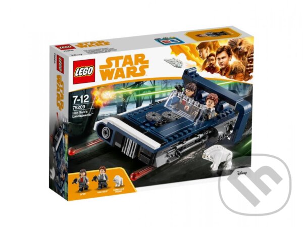 LEGO Star Wars 5209 Han Solov pozemný speeder, LEGO, 2018