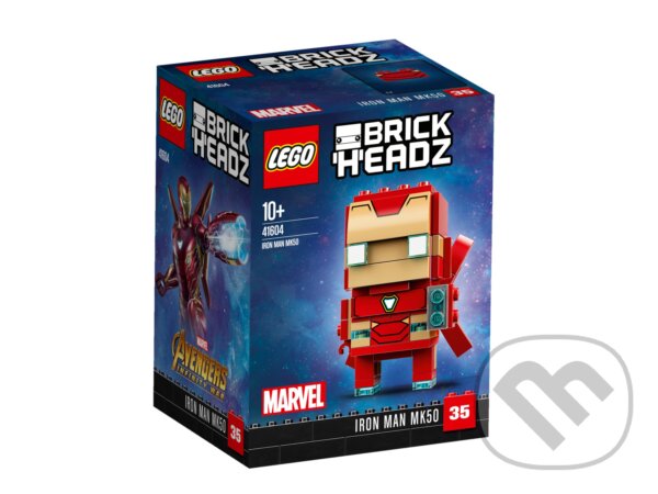 Spoločenská hra: LEGO BrickHeadz 41604 Iron Man MK50 (LEGO). LEGO, 2018 Spoločenská hra: LEGO BrickHeadz 41604 Iron Man MK50 (LEGO). LEGO, 2018