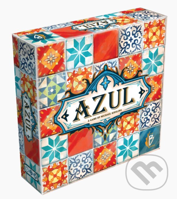 Spoločenská hra: Azul (Michael Kiesling). Mindok, 2018 Spoločenská hra: Azul (Michael Kiesling). Mindok, 2018