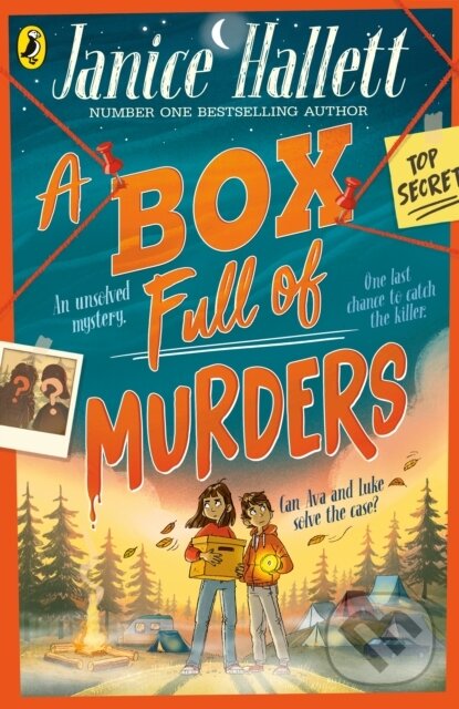 Kniha: A Box Full of Murders (Janice Hallett). Penguin Random House Childrens UK, 2025 Kniha: A Box Full of Murders (Janice Hallett). Penguin Random House Childrens UK, 2025