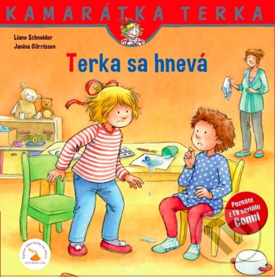 Kniha: Terka sa hnevá (Janina Görrissen a Liane Schneider). Verbarium, 2018 Kniha: Terka sa hnevá (Janina Görrissen a Liane Schneider). Verbarium, 2018
