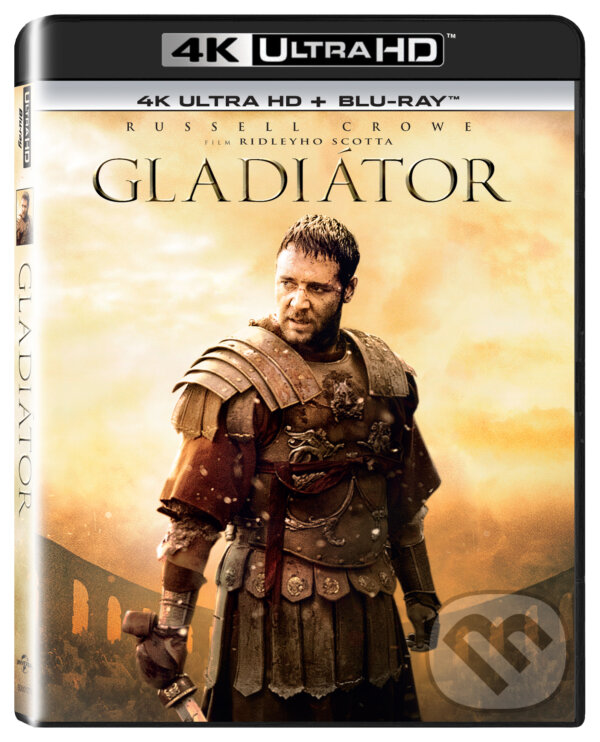 Film: Gladiátor (2000) Ultra HD Blu-ray (Ridley Scott) (UltraHDBlu-ray). Magicbox, 2019 Film: Gladiátor (2000) Ultra HD Blu-ray (Ridley Scott) (UltraHDBlu-ray). Magicbox, 2019