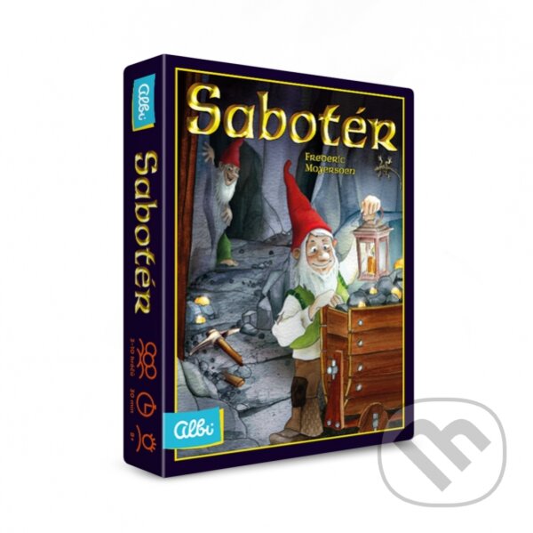 Spoločenská hra: Sabotér (Albi). Albi, 2018 Spoločenská hra: Sabotér (Albi). Albi, 2018