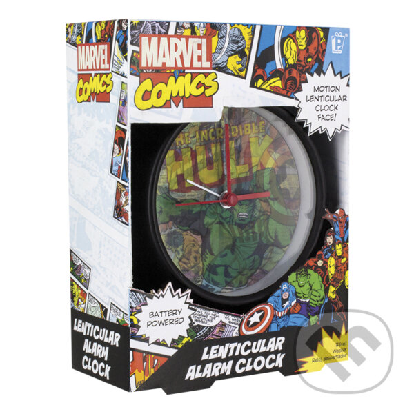 Budík Marvel hrdinové měnící se (Magicbox FanStyle). Magicbox FanStyle, 2018 Budík Marvel hrdinové měnící se (Magicbox FanStyle). Magicbox FanStyle, 2018