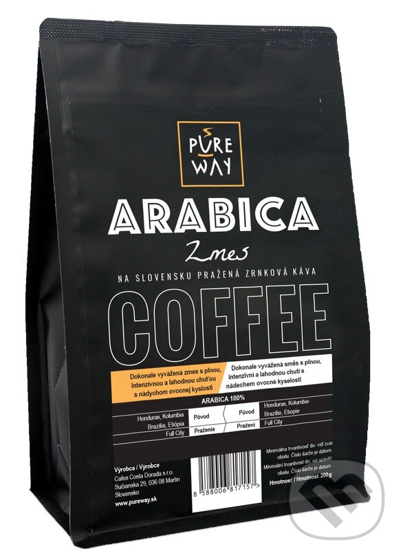 Kávy a čaje: Arabica (Pure Way). Pure Way, 2018 Kávy a čaje: Arabica (Pure Way). Pure Way, 2018