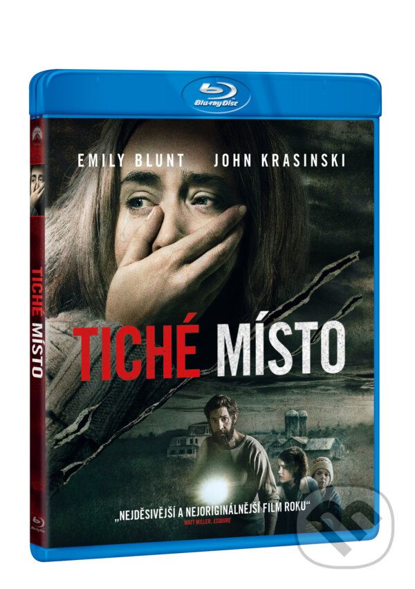 Film: Tiché místo (John Krasinski) (Blu-ray). Magicbox, 2018 Film: Tiché místo (John Krasinski) (Blu-ray). Magicbox, 2018