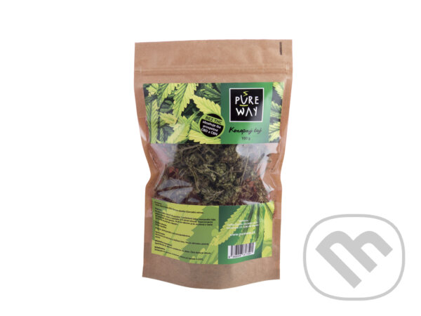 Kávy a čaje: Konopný čaj (Pure Way). Pure Way, 2018 Kávy a čaje: Konopný čaj (Pure Way). Pure Way, 2018