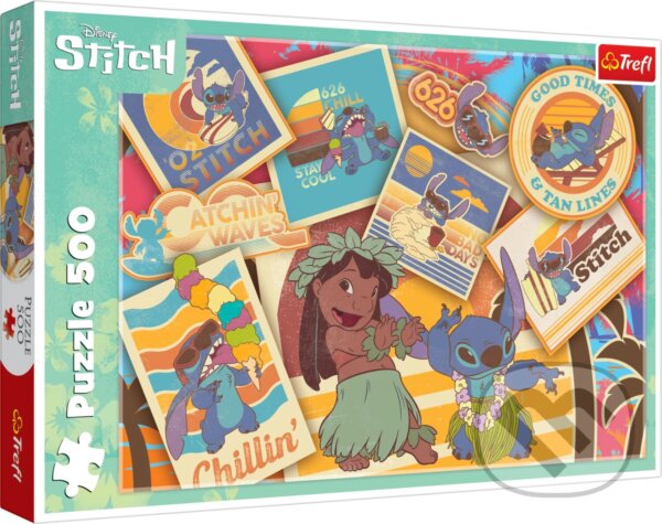 Puzzle: Puzzle Lilo & Stitch: Razítka (Trefl). Trefl Puzzle: Puzzle Lilo & Stitch: Razítka (Trefl). Trefl