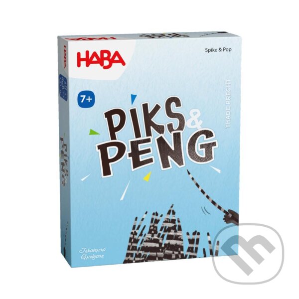 Společenská hra: Piks & Peng od 7 rokov (Haba). Haba, 2025 Společenská hra: Piks & Peng od 7 rokov (Haba). Haba, 2025
