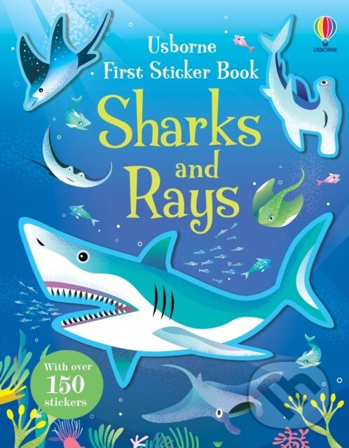 Kniha: First Sticker Book Sharks and Rays (Jane Bingham). Usborne, 2024 Kniha: First Sticker Book Sharks and Rays (Jane Bingham). Usborne, 2024