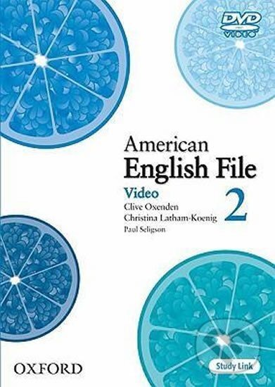 Kniha: American English File 2 DVD (Clive Oxenden a Christina Latham-Koenig). Oxford University Press, 2008 Kniha: American English File 2 DVD (Clive Oxenden a Christina Latham-Koenig). Oxford University Press, 2008