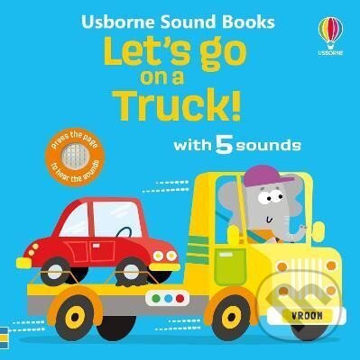 Kniha: Let´s go on a Truck! (Sam Taplin). Usborne, 2025 Kniha: Let´s go on a Truck! (Sam Taplin). Usborne, 2025