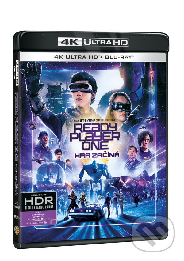 Film: Ready Player One: Hra začíná Ultra HD Blu-ray (Steven Spielberg) (UltraHDBlu-ray). Magicbox, 2018 Film: Ready Player One: Hra začíná Ultra HD Blu-ray (Steven Spielberg) (UltraHDBlu-ray). Magicbox, 2018