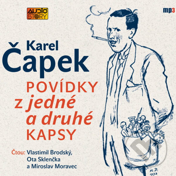 Audiokniha: Povídky z jedné a druhé kapsy (Karel Čapek). AudioStory, 2018 Audiokniha: Povídky z jedné a druhé kapsy (Karel Čapek). AudioStory, 2018