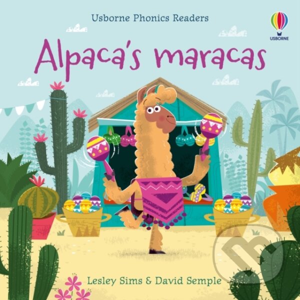 Kniha: Alpaca's maracas (Lesley Sims). Usborne, 2021 Kniha: Alpaca's maracas (Lesley Sims). Usborne, 2021