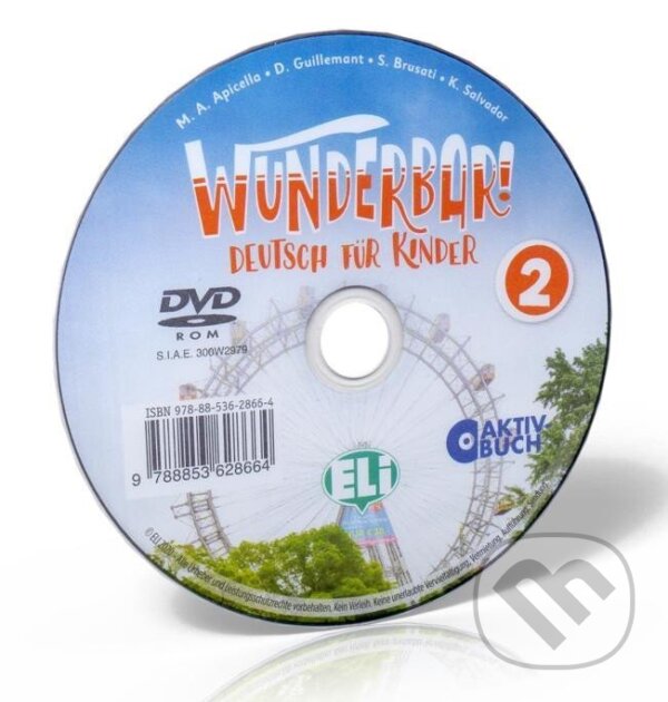 Kniha: Wunderbar! 2 - Aktivbuch (DVD-ROM) (Dominique Guillemant a M.A. Apicella). Eli, 2020 Kniha: Wunderbar! 2 - Aktivbuch (DVD-ROM) (Dominique Guillemant a M.A. Apicella). Eli, 2020