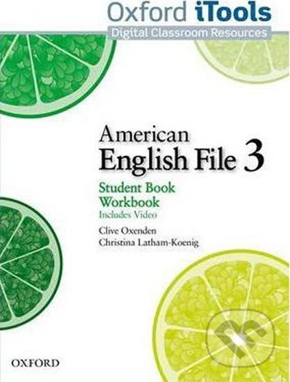 Kniha: American English File 3 iTools (Clive Oxenden a Christina Latham-Koenig). Oxford University Press, 2011 Kniha: American English File 3 iTools (Clive Oxenden a Christina Latham-Koenig). Oxford University Press, 2011