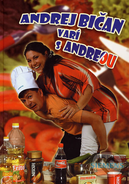 Kniha: Andrej Bičan varí s Andreou (Andrea Sekirová a Andrej Bičan). Mladé letá, 2006 Kniha: Andrej Bičan varí s Andreou (Andrea Sekirová a Andrej Bičan). Mladé letá, 2006