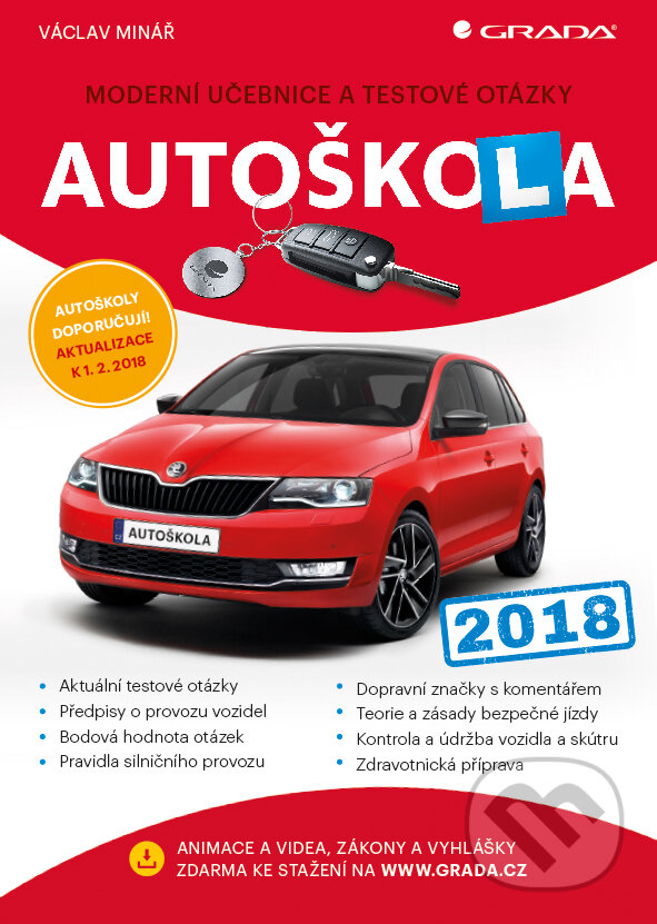 E-kniha: Autoškola 2018 (Václav Minář). Grada, 2018 E-kniha: Autoškola 2018 (Václav Minář). Grada, 2018