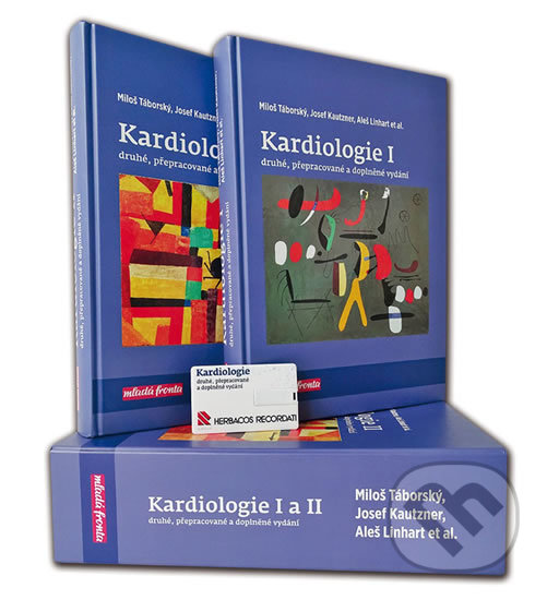 Kniha: Kardiologie I. + II. (Aleš Linhart, Josef Kautzner a Miloš Táborský). Mladá fronta, 2018 Kniha: Kardiologie I. + II. (Aleš Linhart, Josef Kautzner a Miloš Táborský). Mladá fronta, 2018