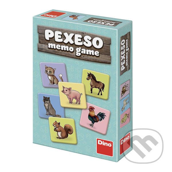 Společenská hra: Pexeso zvieratká (Dino). Dino, 2018 Společenská hra: Pexeso zvieratká (Dino). Dino, 2018