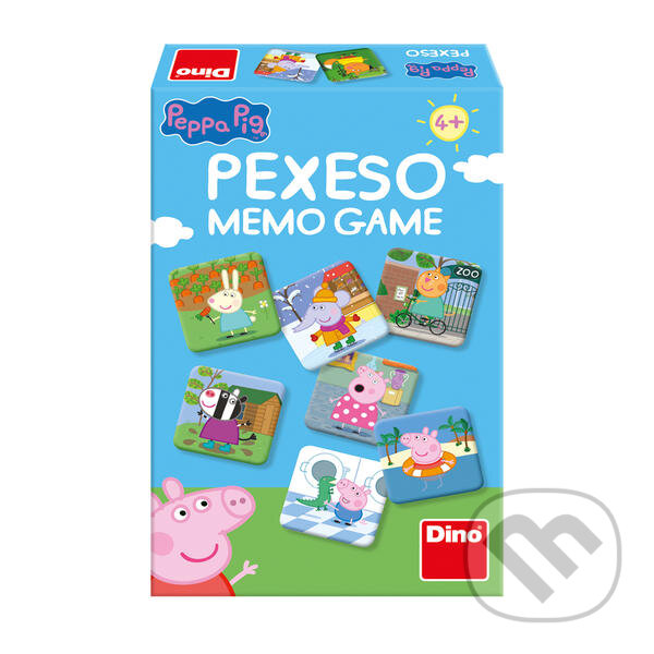 Spoločenská hra: Pexeso Peppa Pig (Dino). Dino, 2018 Spoločenská hra: Pexeso Peppa Pig (Dino). Dino, 2018