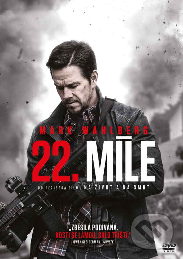 Film: 22. míle (Peter Berg) (DVD). Magicbox, 2019 Film: 22. míle (Peter Berg) (DVD). Magicbox, 2019