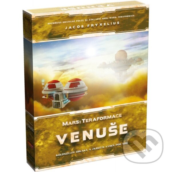 Společenská hra: Mars: Teraformace - Venuše (Jacob Fryxelius). Mindok, 2017 Společenská hra: Mars: Teraformace - Venuše (Jacob Fryxelius). Mindok, 2017