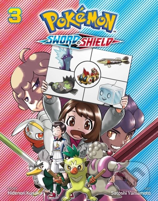 Kniha: Pokemon: Sword & Shield, Vol. 3 (Hidenori Kusaka). Viz Media, 2022 Kniha: Pokemon: Sword & Shield, Vol. 3 (Hidenori Kusaka). Viz Media, 2022