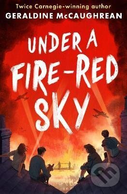 Kniha: Under a Fire-Red Sky (Geraldine McCaughrean). Usborne, 2025 Kniha: Under a Fire-Red Sky (Geraldine McCaughrean). Usborne, 2025