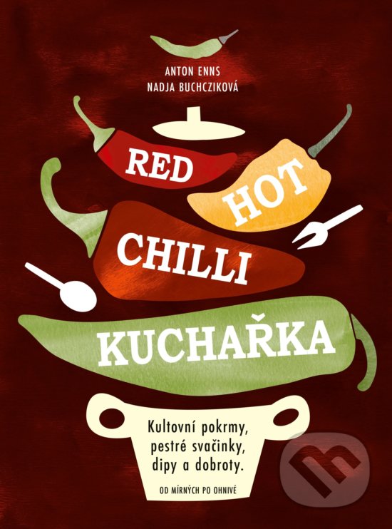Red Hot Chilli kuchařka - Anton Enns, Nadja Buchczik, CPRESS, 2018