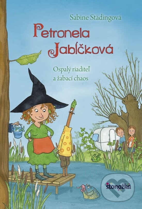 Kniha: Petronela Jabĺčková 2: Ospalý riaditeľ a žabací chaos (Sabine Städing). Stonožka, 2018 Kniha: Petronela Jabĺčková 2: Ospalý riaditeľ a žabací chaos (Sabine Städing). Stonožka, 2018