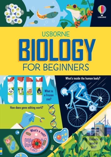 Kniha: Biology for Beginners (Minna Lacey). Usborne, 2025 Kniha: Biology for Beginners (Minna Lacey). Usborne, 2025